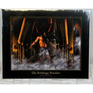 The Bondage Breaker Lithograph Print Garrett Walker 2003 8" x 10" Plastic Wrappe